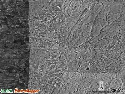 Zip code 05201 satellite photo by USGS