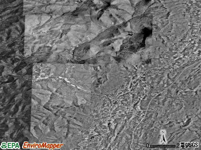Zip code 05250 satellite photo by USGS