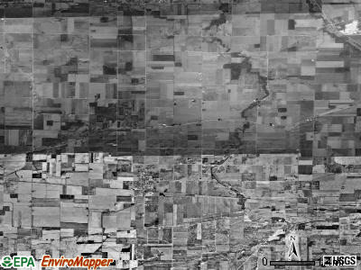 Zip code 44817 satellite photo by USGS