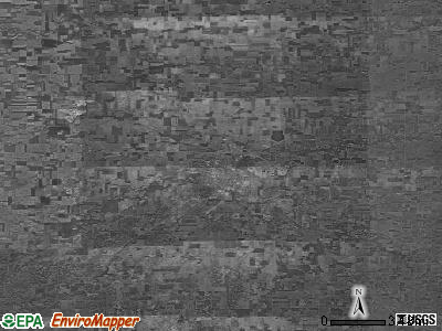 Zip code 44820 satellite photo by USGS