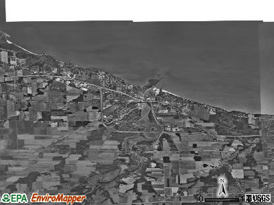 Zip code 44839 satellite photo by USGS