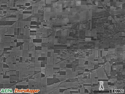 Zip code 44841 satellite photo by USGS