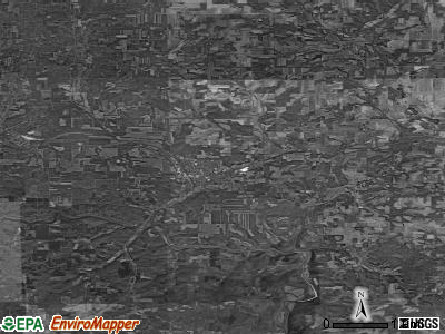 Zip code 44847 satellite photo by USGS