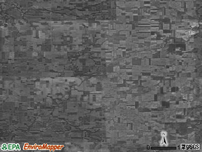 Zip code 44849 satellite photo by USGS