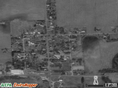 Zip code 44850 satellite photo by USGS