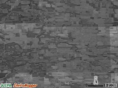 Zip code 44855 satellite photo by USGS