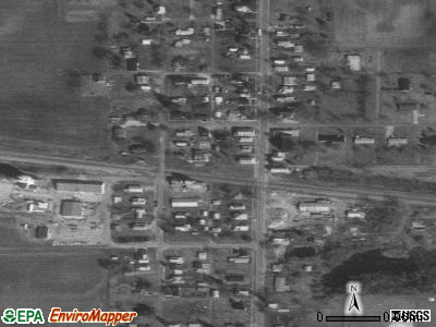 Zip code 44856 satellite photo by USGS