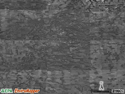 Zip code 44857 satellite photo by USGS