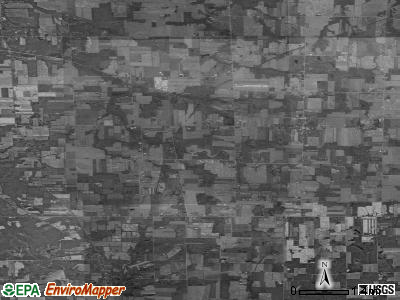 Zip code 44859 satellite photo by USGS