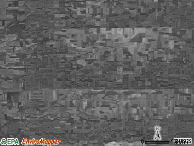 Zip code 44867 satellite photo by USGS
