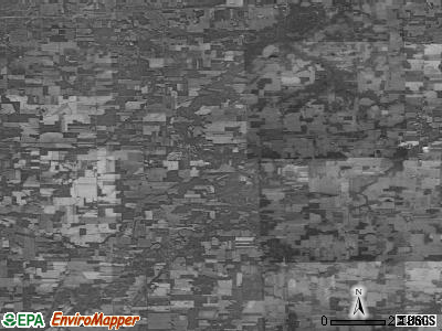 Zip code 44889 satellite photo by USGS