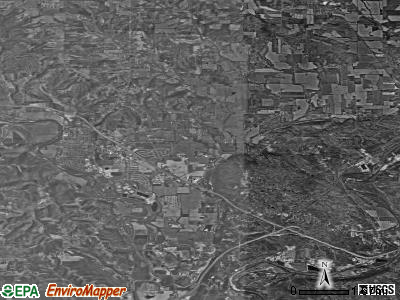 Zip code 45030 satellite photo by USGS