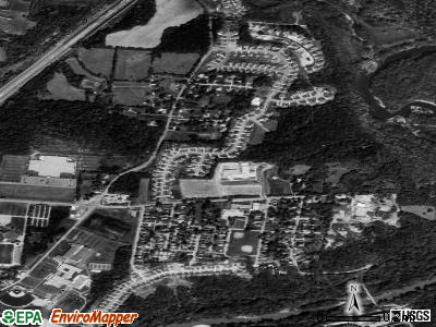 Zip code 45034 satellite photo by USGS