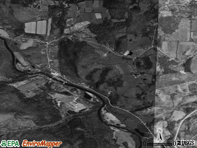 Zip code 05260 satellite photo by USGS