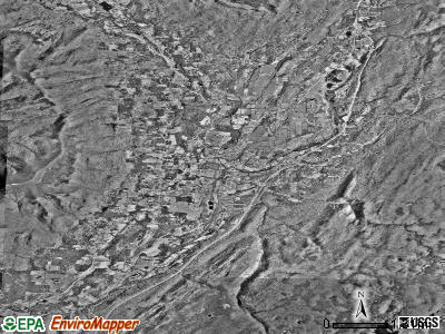 Zip code 05261 satellite photo by USGS