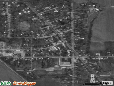Zip code 45062 satellite photo by USGS