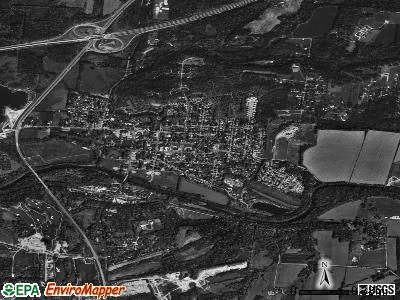 Zip code 45065 satellite photo by USGS