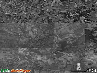 Zip code 45068 satellite photo by USGS