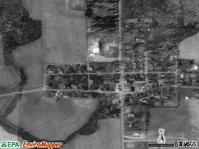 Zip code 45070 satellite photo by USGS