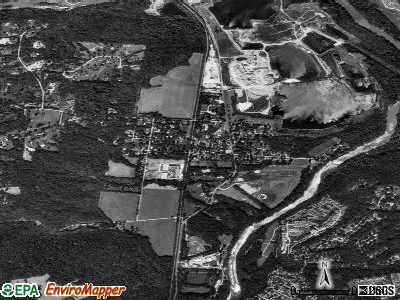 Zip code 45111 satellite photo by USGS
