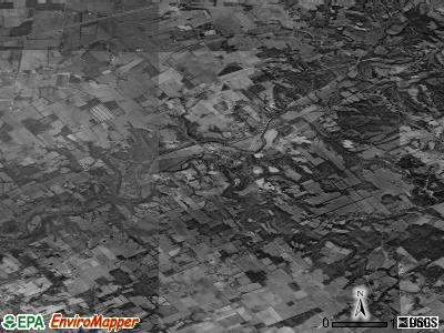 Zip code 45113 satellite photo by USGS