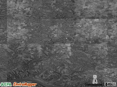 Zip code 45121 satellite photo by USGS