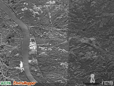 Zip code 45153 satellite photo by USGS