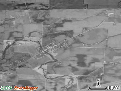 Zip code 45164 satellite photo by USGS