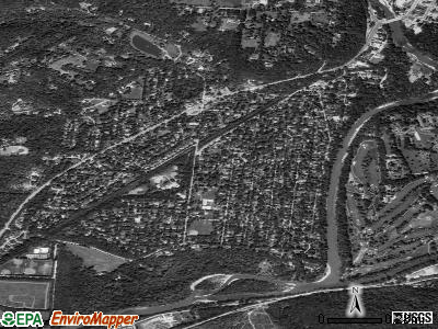Zip code 45174 satellite photo by USGS