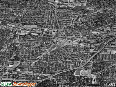 Zip code 45212 satellite photo by USGS