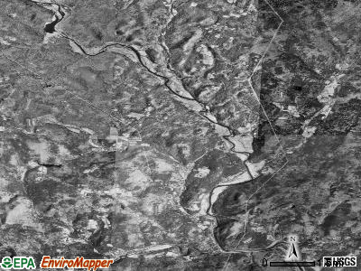 Zip code 05345 satellite photo by USGS