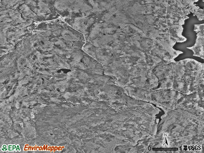Zip code 05350 satellite photo by USGS
