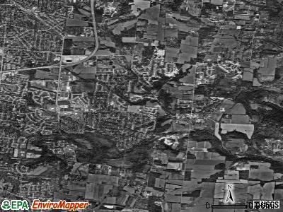 Zip code 45305 satellite photo by USGS