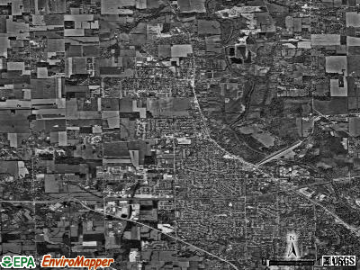 Zip code 45322 satellite photo by USGS