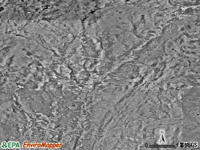 Zip code 05352 satellite photo by USGS