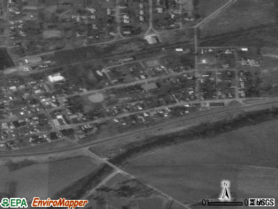 Zip code 45328 satellite photo by USGS