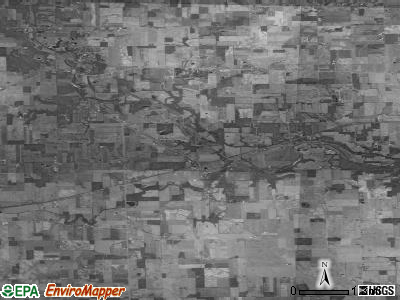 Zip code 45333 satellite photo by USGS