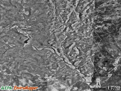 Zip code 05353 satellite photo by USGS
