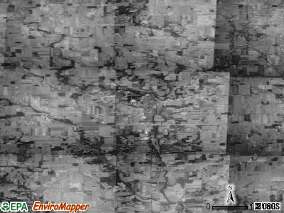Zip code 45338 satellite photo by USGS