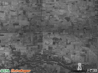 Zip code 45340 satellite photo by USGS