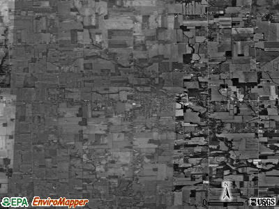 Zip code 45345 satellite photo by USGS