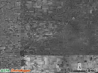 Zip code 45346 satellite photo by USGS