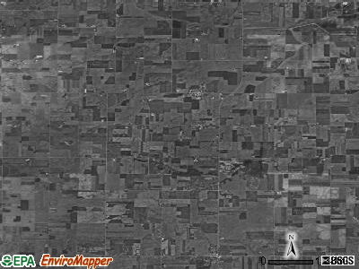 Zip code 45348 satellite photo by USGS