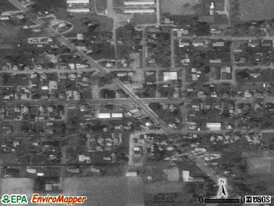 Zip code 45354 satellite photo by USGS