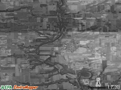 Zip code 45359 satellite photo by USGS