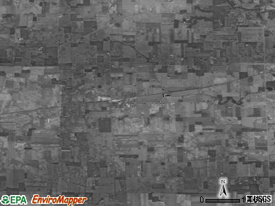 Zip code 45363 satellite photo by USGS