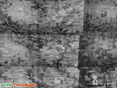 Zip code 45381 satellite photo by USGS