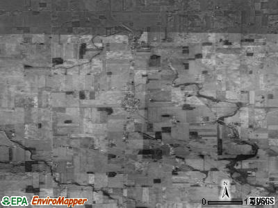 Zip code 45382 satellite photo by USGS