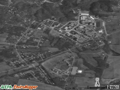 Zip code 45384 satellite photo by USGS