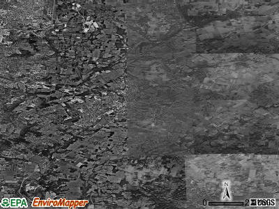 Zip code 45385 satellite photo by USGS